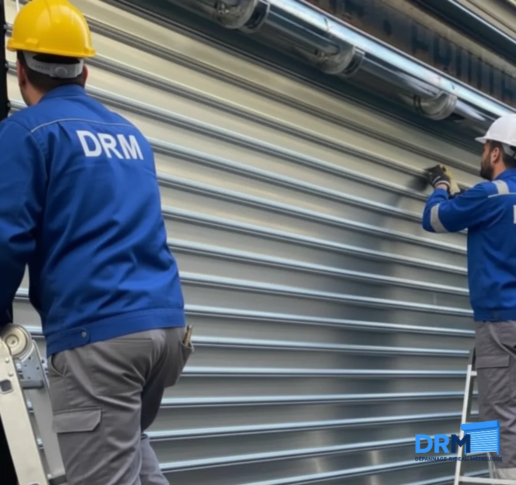 Reparation de rideau metallique