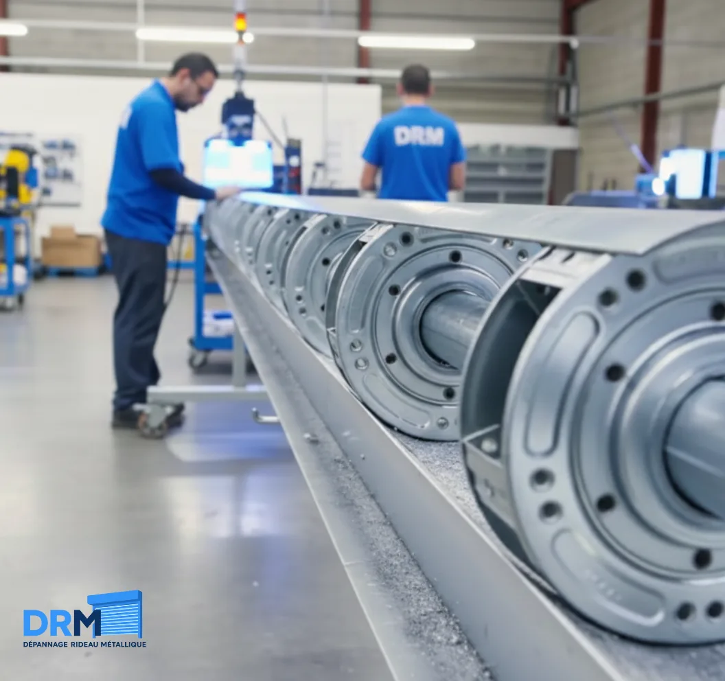 Motorisation rideau metallique a Paris 14e