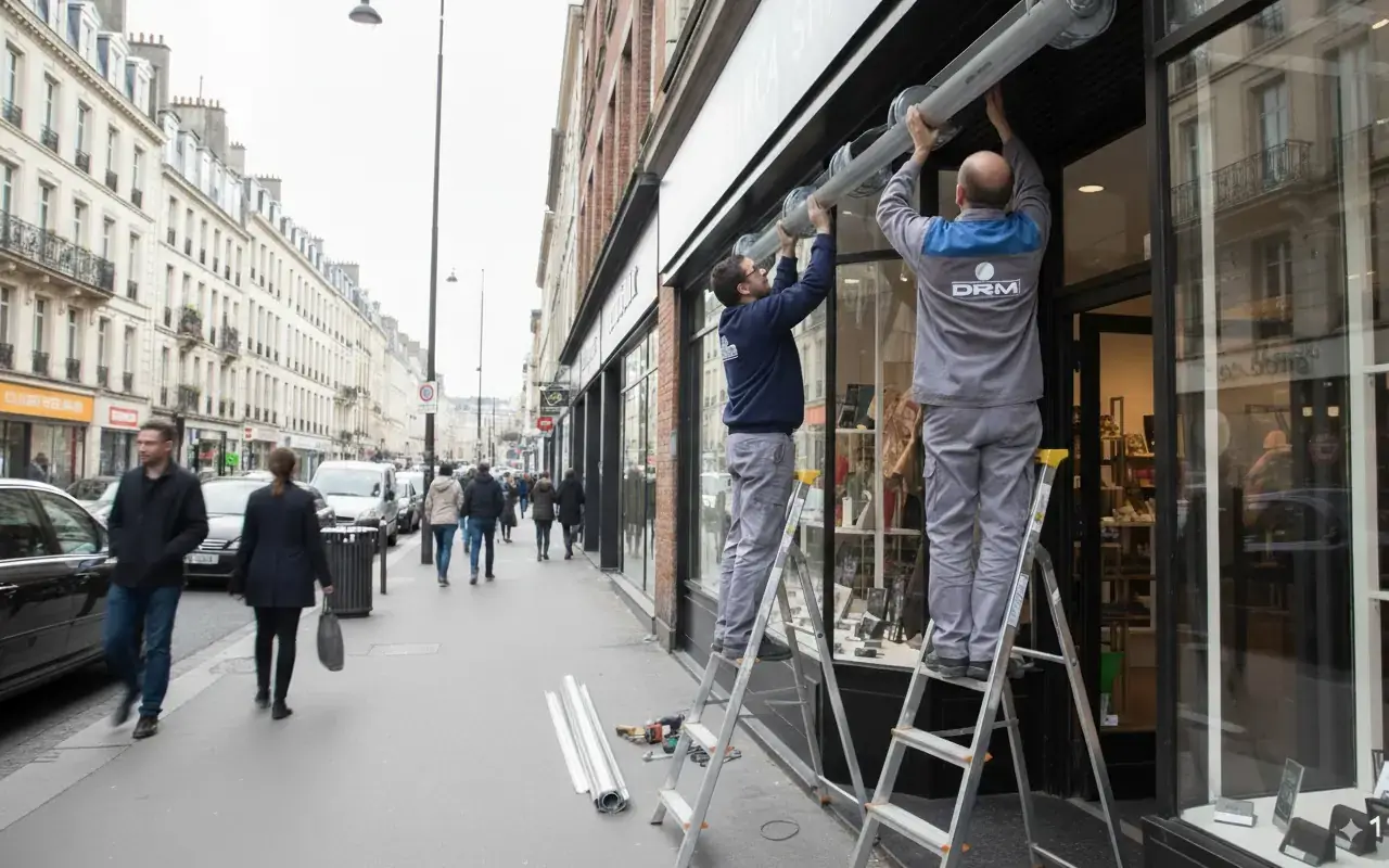 Depannage rideau metallique a Paris 5e arrondissement
